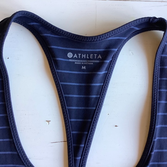 NEW NWT Athleta inversion striped tank Medium - Picture 3 of 9